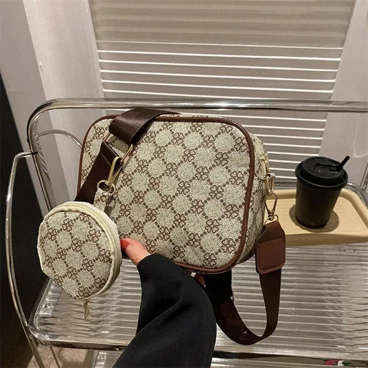 Vintage-Inspired PU Leather Tote – Soft-Structured Designer Handbag with Top Handle & Crossbody Versatility for Effortless Elegance